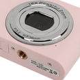 thumbnail image 2 of Digital Camera 48MP 16X Zoom 1080P HD 2.4 Inch IPS Display Mini Compact Pocket Camera US Plug 100‑240V Fairy Pink, 2 of 3