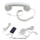 thumbnail image 4 of Altavoz para teléfono móvil con auricular de 3,5 mm, cómodo y elegante, para llamadas telefónicas. blanco, 4 of 9