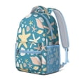 thumbnail image 2 of Cute Spiral Seashell School Backpack - Waterproof & Breathable Daypack with Adjustable S-Shaped Shoulder Straps for Teens, 2 of 5