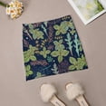 thumbnail image 7 of Dark Herbs Pattern Women's skirt With Hide Pocket Tennis Skirt Golf Skirts Badminton Skirts Running skirts Basil Thyme Greens, 7 of 7
