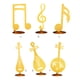 thumbnail image 2 of Música Estatua NightStand Figurine Sculpture Artist Decoration Office Studio Decoración portátil Decoración musical Regalo de cumpleaños Elenxs HA010806-04B, 2 of 7