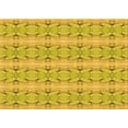 thumbnail image 1 of Ahgly Company Tapis d'Intérieur Lavables en Machine, Rectangle, Zone Jaune Transitionnel, 4' x 6', 1 of 7