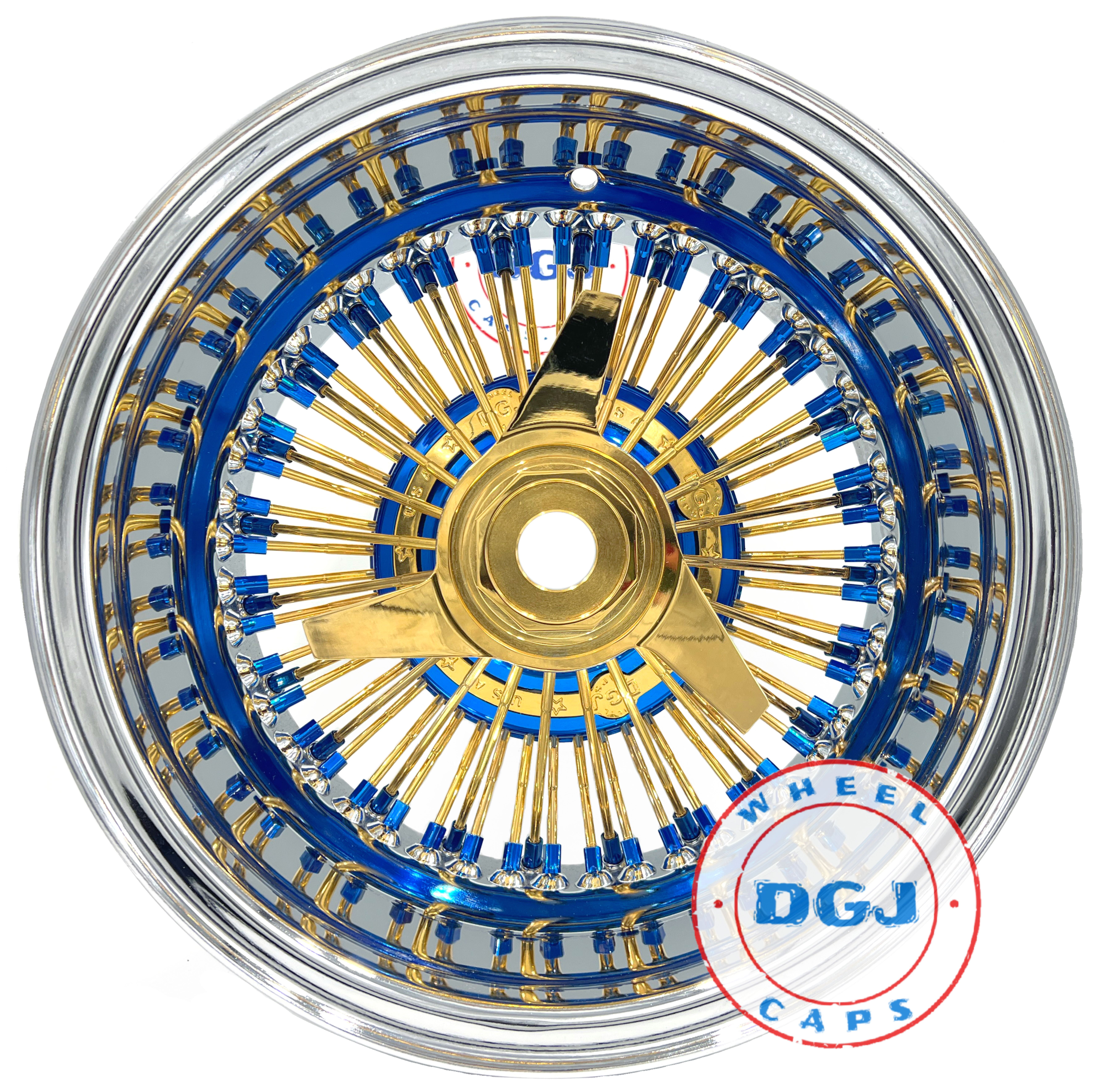 ygdtg 14x7 Rev 72 CL Black w/ Gold Nipples + Zenith Locking