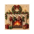 thumbnail image 2 of 20 x 20 cm Christmas Indoor DIY Decor Kit, ABS Holiday Ornament Craft Set for Shelf, Mantel & Room Display, Seasonal Gift for Pearl Art & Craft Lovers, 2 of 9
