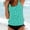 Sky Blue, variant on Tankini Swimsuits for Women Tankini Bathing Suit Vintage 2 Piece Tummy Control Tankini Top with Swim Skirt Push up Swimwear