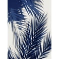 thumbnail image 2 of Miller, Melonie 12x14 White Modern Wood Framed Museum Art Print Titled - Palm Shadows Blue II, 2 of 4