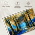 thumbnail image 6 of Elephant Stock Abstract Forest Wall Art - Horizontal Canvas Wall Art - Living Room Wall Decor - Nature Canvas - Brown And Orange Decor - 48" x 32", 6 of 8