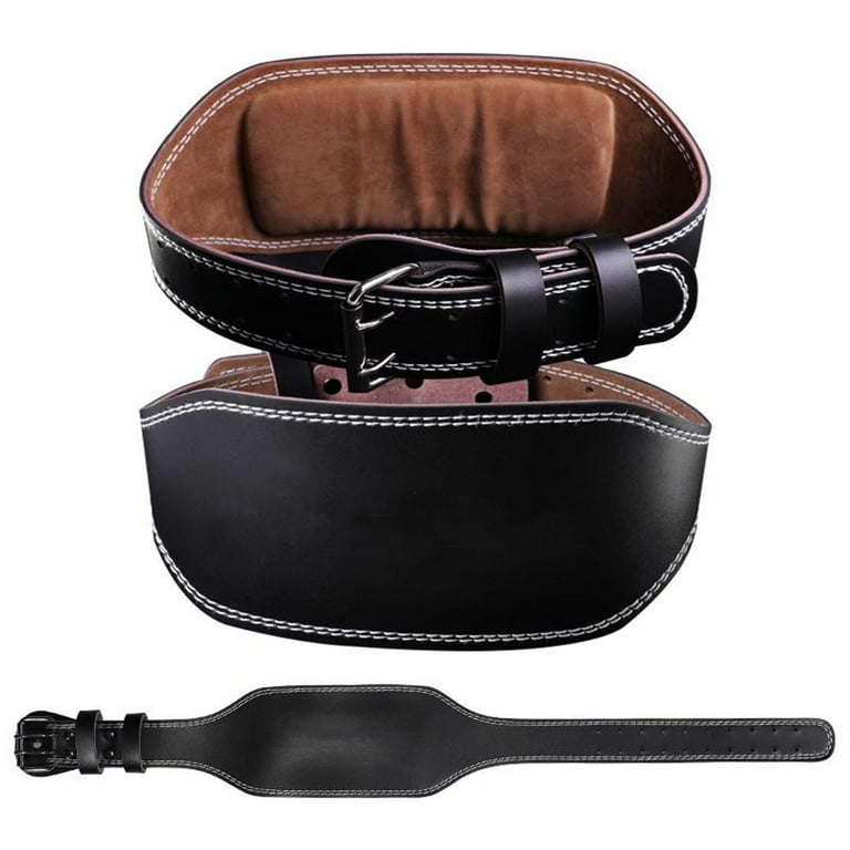 Weight Lifting Belt PU Leather Training Fitness Building Gym