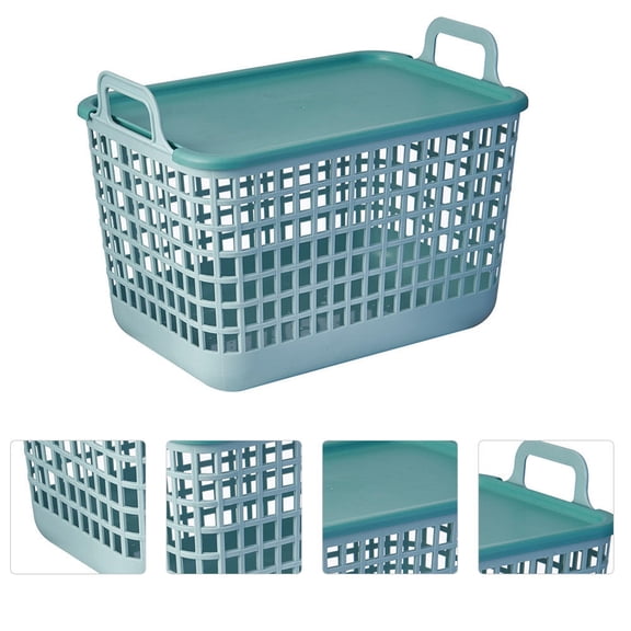FRCOLOR  Wicker Baskets for Organizing Containers Multifunctional Storage Box