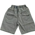 thumbnail image 4 of Boys Jean Shorts 5-6 Years Jorts for Boys Baggy Jorts Boys Denim Shorts Kids Baggy Jorts Boys Summer Shorts With Pockets #Light Blue, 4 of 6