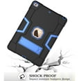 thumbnail image 6 of Dteck Rugged Case for iPad 9th/8th/7th Generation 10.2 inch, Heavy Duty Hybrid Case with Kickstand Full Body Protective Case Shell for iPad 10.2" 2021/2020/2019,Black/Blue, 6 of 6