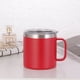 thumbnail image 3 of Taza portátil de acero inoxidable con mango Tapa Camper Vacuum Aisly Leche Botting Taza Botella Camping Coche Al Aire Libre Coche Rojo Jumpingount HA010518-02B, 3 of 6