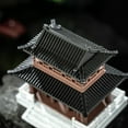 thumbnail image 6 of pavilion model water-absorbing land and water house fish tank bonsai ornament, 6 of 12