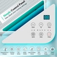 thumbnail image 4 of Hupicker Portable Air Conditioner - 8000BTU, Quiet <53dB, Remote Control, 24h Timer, Easy Install with Full Window Kit, Ideal for Rooms upto 200sq.ft, 4 of 7