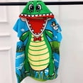 thumbnail image 4 of Soft Microfiber Kid Bath Hooded Towel For Girl Boy Children, Suitable For 1-6 Years Old, , Great Gift, Multipurpose, 4 of 8