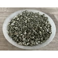 thumbnail image 3 of 2 oz Lot Natural Semi Tumbled Gemstone Chips, Crushed Mini Crystals, Undrilled Crystal Chips (Pyrite), 3 of 8