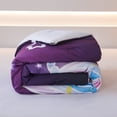 thumbnail image 7 of Koniroom 2 Pieces Magic Unicorn Comforter Set Twin Size for Girls, Kids Bedroom Decor Soft Reversible Cute Bedding, All Season Bed Set, Purple, 7 of 7