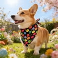 thumbnail image 3 of RKSTN Polyester triangular scarf Easter Pet Egg Triangular Bandanas Festive Bib For Cats And Dogs Well For Easter Party Photo Props And Decorations pet supplies, 3 of 5