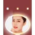 thumbnail image 5 of Creative Rechargeable Makeup Box Fill Light Mirror LED Makeup Mirror Desktop Fill Light Makeup Lamp, 5 of 5