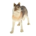 thumbnail image 2 of serony Simulation Animals Model Figure Kids Educational Toy Decor Brown Wolf, 2 of 9