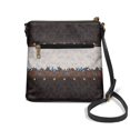 thumbnail image 2 of ZUXONGSY Butterfly Cow Spot Leather Print Crossbody Bags for Women Fashion Shoulder Bag Phone Wallet Waterproof Crossbody Purse Pocketbook with Zipper for Dating Shopping, 2 of 7