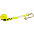 thumbnail image 4 of VULCAN Ratchet Strap - Chain Anchors - Classic Yellow - 2 inch x 27 foot - 3600 Lbs SWL, 4 of 8