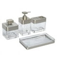 thumbnail image 6 of Better Homes & Gardens Metal and Glass Soap Pump, Clear with Silver Accent, 6 of 8