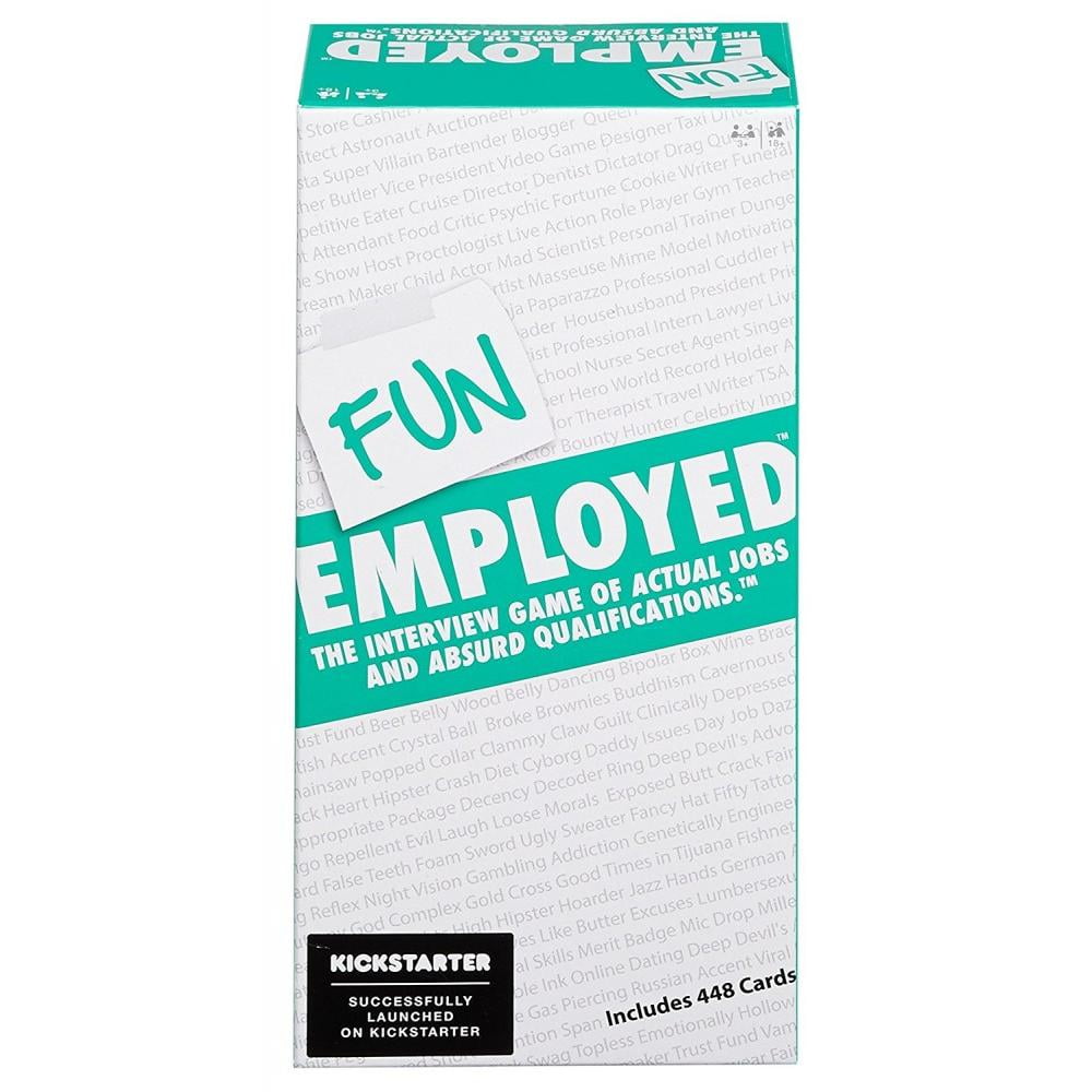 Funemployed Interview Card Game Of Actual Jobs Absurd