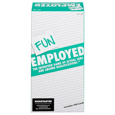 Funemployed Interview Card Game of Actual Jobs & Absurd (Best Party Card Games)