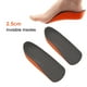 thumbnail image 3 of Plantillas transpirables de aumento de altura ANGGREK Naranja negro 1 par, 3 of 8