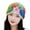 Beige, variant on Women Hat Manual Colorful Hollow Out Knitted Flower Crochet Elastic Soft Breathable Lightweight Sunshade Soft Travel Outdoor Cap Brimless Beanie