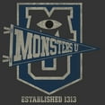 thumbnail image 2 of Men's Monsters Inc Monsters Pendant Graphic Tee Charcoal Heather Large, 2 of 5