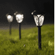 thumbnail image 3 of Luz LED impermeable para césped al aire libre Luz solar para jardín Luz solar blanca cálida Columna decorativa Iluminación exterior Villa Lawn [Clase de eficiencia energética A] 6pcs JAMW Sencillez, 3 of 4