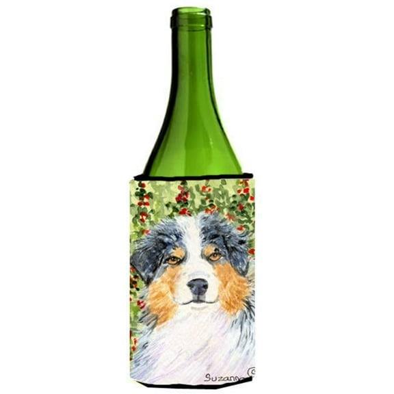 Australian Shepherd Wine bottle sleeve Hugger - 24 Oz.