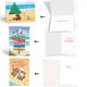 thumbnail image 2 of Paquete variado de tarjetas navideñas de playa de Stonehouse Collection, 24 unidades, 13 x 18 cm, 2 of 5