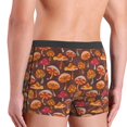 thumbnail image 4 of Men's Boxer Briefs, Retro cartoon Mushrooms Soft Comfy Mens Underwear Boxer Briefs Breathable With Widen Waist, 4 of 7