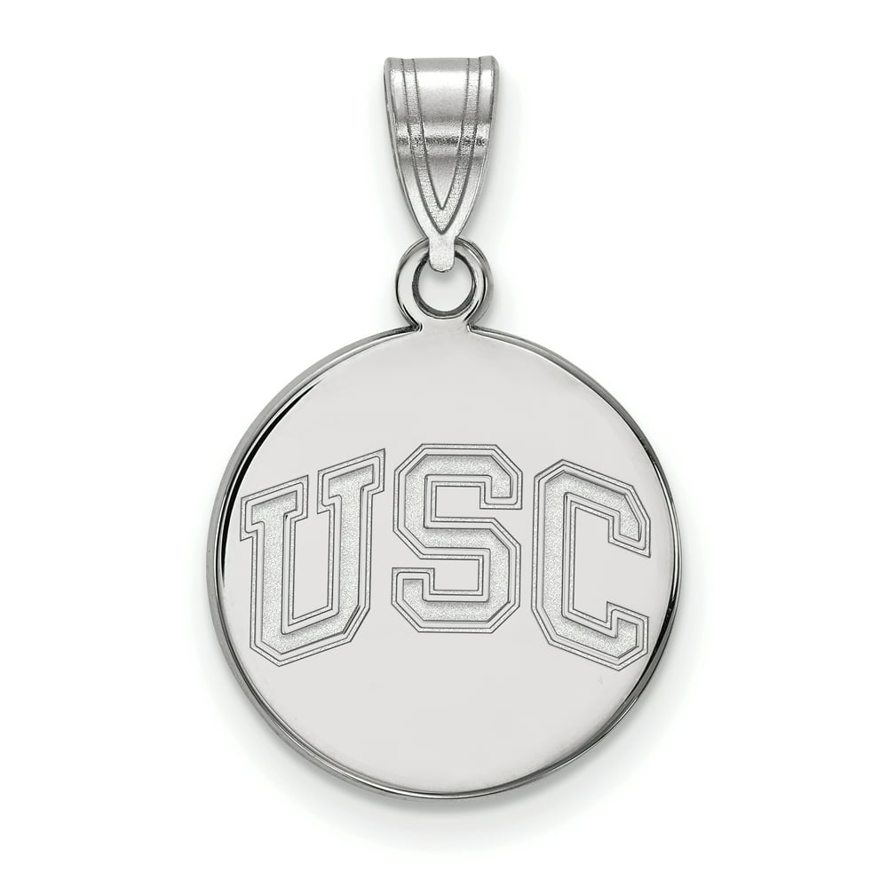 southern-california-trojans-usc-letters-on-disc-pendant-in-sterling-silver-16x15mm-walmart