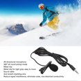 thumbnail image 2 of Shirt Collar Clip On Mic with 3.5mm Connector Plug and Play Omni Directional Noise Reduction Lavalier Microphone for Video Recording, 2 of 4
