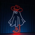 thumbnail image 3 of Glowneon Cowboy Ghost With Boots Neon Sign, Halloween Decor LED Sign, 3 of 4