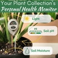 thumbnail image 2 of HOUSEPLANT RESOURCE CENTER 3-in-1 Soil Meter Optimize Plant Health with Moisture, Light & pH Testing, 2 of 9
