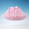 thumbnail image 5 of hengsof Kids Adjustable Waist Tulle Tutu Skirt, Puffy Layered Dance Performance Skirt for Stage, Recital Costume for Girls Size 0-10 Years, 5 of 5