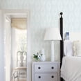 thumbnail image 3 of Chesapeake Garland Light Blue Block Tulip Wallpaper, 3 of 4