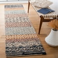 thumbnail image 2 of SAFAVIEH Capri Tobin Southwestern Runner Rug, Ivory/Charcoal, 2'3" x 11', 2 of 7