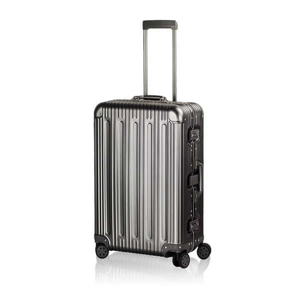 Maleta Travelking totalmente de aluminio de 75 litros con cierre TSA de 28 pulgadas