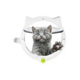 thumbnail image 2 of Large Indoor/Outdoor Sliding Door Pet Door, Pet Door for Cats and Small Dogs up to 10kg, 30*28cm, Durable, White, 2 of 5