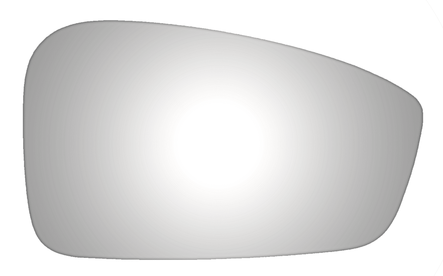 Burco Side View Mirror Replacement Glass - Clear Glass - 5459