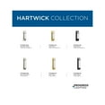 thumbnail image 2 of Hartwick Collection Brushed Nickel One-Light Wall Sconce, 2 of 11