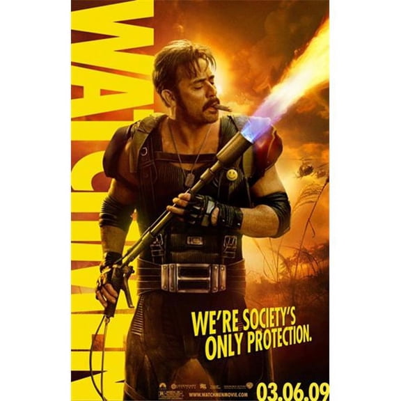 Pop Culture Graphics  The Watchmen - Style P Movie Poster, 11 x 17