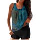 thumbnail image 2 of Traje de baño de dos piezas para mujer, trajes de baño para mujer, traje de baño de dos piezas con espalda de tirantes y estampado conservador para mujer, vestido de baño para mujer, 2 of 6
