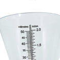 thumbnail image 4 of Garden Cone Rain Gauge Transparent Inserted Rain Gauge Equipment for Landscaping Indoor Outdoor Garden Yard Decoration, 4 of 5